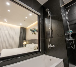 Двухместный номер Deluxe двуспальная кровать в Wyndham Garden Tashkent