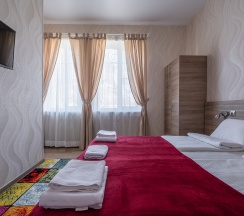 Люкс четырехместный в Start hotel