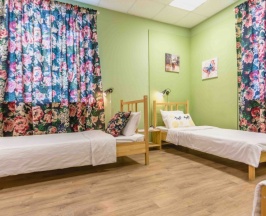 Спальное место в женском 4-х местном номере в Story Hostel