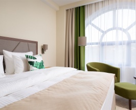 Стандарт с видом на сад в Green Resort