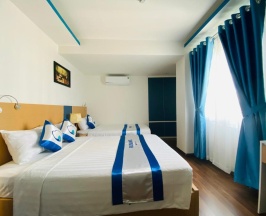 Трёхместный номер Superior с видом на город в Blue Pearl Hotel