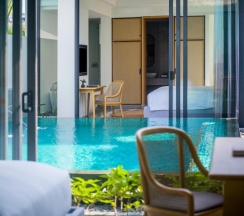 Четырёхместная вилла с бассейном Garden с 2 комнатами в Курортный отель New World Phu Quoc Resort