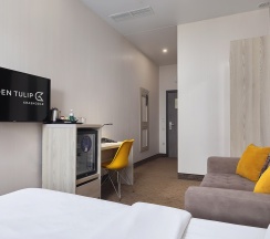 Стандартный двухместный номер с 2 отдельными кроватями в Golden Tulip