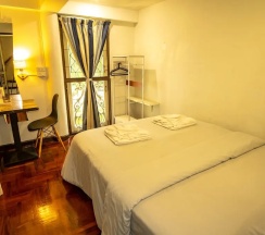 Двухместный номер Economy с видом на сад (двуспальная кровать) в Home16 Hostel 16