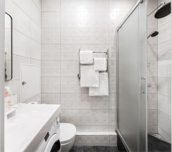 Grey - 2х местные апартаменты-студия у Ботанического сада (13 этаж) в Smart Lofts Moscow