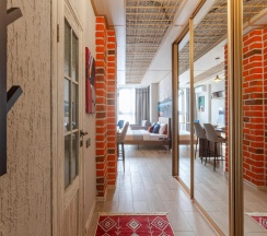 Трёхместные апартаменты c 1 комнатой в RentPlaza