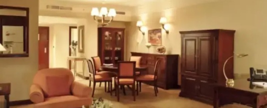 Резиденция Kitchen с 3 комнатами с видом на бассейн в Отель InterContinental Cairo Citystars by IHG