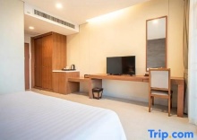 Двухместный номер Deluxe с видом на море двуспальная кровать в Sea Sand Sun Hua Hin Resort