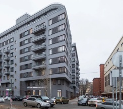 Апартаменты с балконом и с красивым видом из окна в Апартаменты LetYourFlat Millennial 1 спальня