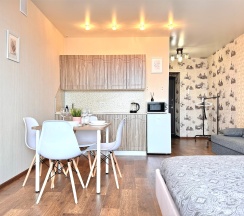 Студия на ул. Лазурная, 28 (Объект №218,  этаж 16) в Hugge Place