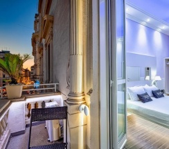 Двухместный номер Executive с балконом 2 отдельные кровати в THE ONE Boutique Hotel & SPA Rome