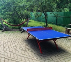 Шестиместный коттедж с балконом и с красивым видом из окна в Филин дом