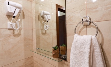 Одноместный номер с двуспальной кроватью в Аист