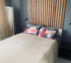 Двухместный люкс с красивым видом из окна двуспальная кровать в Турецкий фонтан