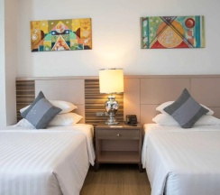 Двухместный номер Premier North Tower 2 отдельные кровати в The Berkeley Hotel Pratunam