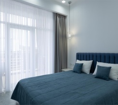 Двухкомнатные апартаменты с балконом в Sphera apartments by Stellar