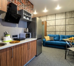 Люкс с кроватью размера «king-size» и видом на море в Брют