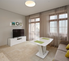 Апартаменты 56 с романтичным интерьером в Панорама парк