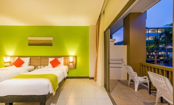 Двухместный номер Greenery 2 отдельные кровати в Kata Sea Breeze Resort
