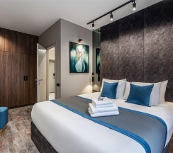 Апартаменты Lux West с 2 комнатами в Links apartments