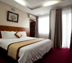 Одноместный номер Deluxe двуспальная кровать в Van Ha Hotel