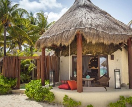 Двухместный номер Plunge Pool oceanfront двуспальная кровать в Shangri-la Caribe Beach Village Resort