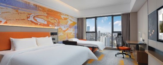 Семейный номер Standard в Hampton by Hilton Gu'an New Airport