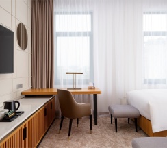 Стандартный номер с двумя кроватями Twin в DoubleTree Moscow Arbat