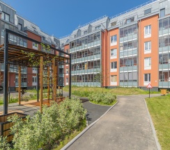 Квартира в Апартаменты на Меридианная д.6 корп.1 стр.1 парадная 9, кв 528