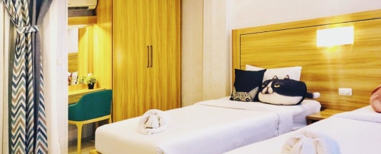 Двухместный номер Standard 2 отдельные кровати в The Silk View Hotel