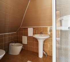 Номер полулюкс с 1 двуспальной кроватью (мансарда) в Елена