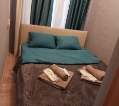 Номер стандарт с 1 двуспальной кроватью в Добрынинский