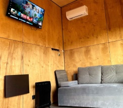 Дом 18 кв. м. № 4 (вместимость 2 взрослых, 2 ребенка) в У реки