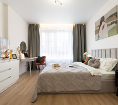 Апартаменты Комфорт с двумя спальнями в Happy House - Люблинская