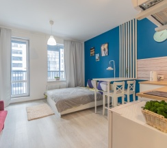 Просторные Апартаменты Студио  АртЛайн в SalutApart 17, Торфяная дорога 17/6