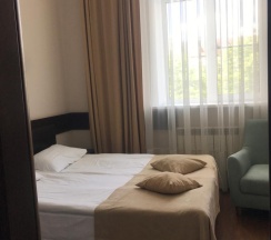 Номер полулюкс семейный с 1 двуспальной кроватью в Камелия-В