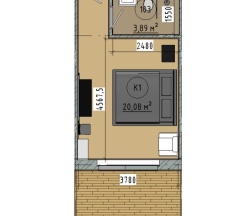 Номер Делюкс с видом на Вуоксу в Жемчужина