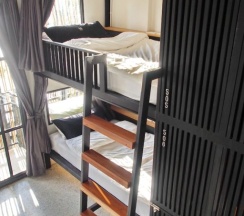 Кровать в общем номере в Chingcha Bangkok - Hostel