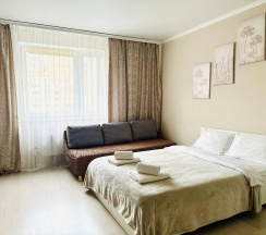 Апартаменты студия Курыжова 32 в Runway Apartments на улица Курыжова 32