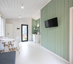 Мини-Барнхаус "Мальдивы" с террасой в Река & Песок