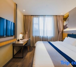 Двухместный номер Business двуспальная кровать в Motel168 Shanghai Qi Bao Inn