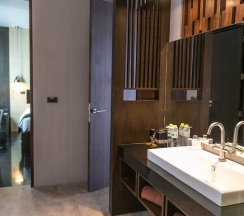 Номер Standard с 3 комнатами с балконом и рядом с пляжем в Pavilion Samui Pool Residence