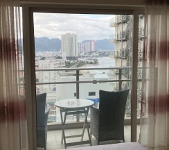 Двухместная студия Superior с видом на океан (двуспальная кровать) в Lotus Village Nha Trang