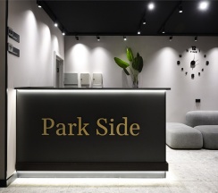 СЕРДОБОЛЬСКАЯ 7: Студия в ЖК Park Side в монохромном стиле №6 в Сеть квартир "1912" в Санкт-Петербурге