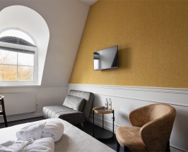 Стандартный номер с видом на парк и большой двуспальной кроватью в Королева Луиза