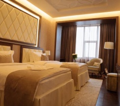 Двухместный номер Garden Luxe с видом на город 2 отдельные кровати в Garden Park Inn