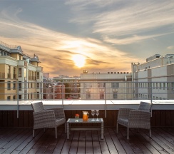 Люкс с террасой в Welton Club
