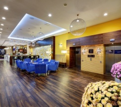 Номер стандарт с 1 двуспальной кроватью в Hampton by Hilton