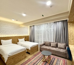 Двухместный номер Deluxe 2 отдельные кровати в Dami