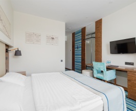 Двухместный стандарт с видом на море DBL / Standard double room with sea view DBL в Lavicon Apart Nebug